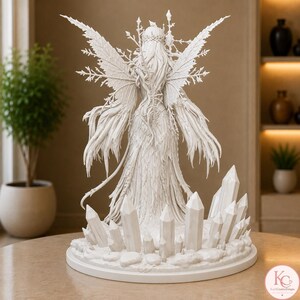 High-detail fantasy figurine for FDM and resin 3D printers.