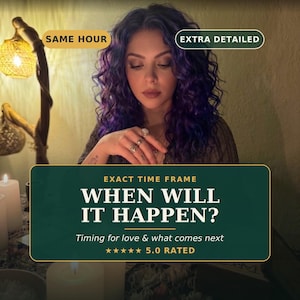 When Will It Happen? Same Hour Psychic Timing Reading | Exact Time Frame for Love, Reunion & What's Coming Next