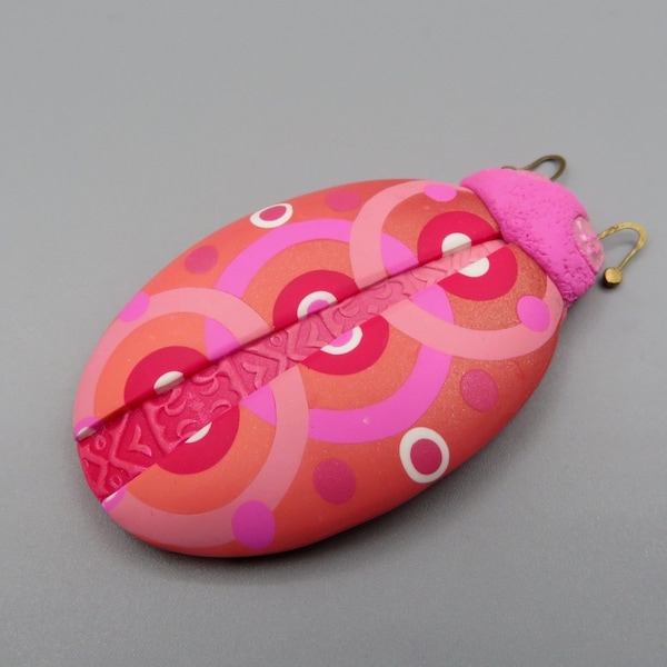 Simple Bug Brooch- Polymer Clay Tutorilal