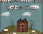 Custom Order For Jamie Vontungeln - Yo Yo Runner, Candle Mat, Homespun Table Cloth