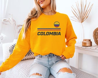Colombia Flag Soccer Graphic Tee, 2026 World Soccer Fan Apparel, Unisex T-Shirt
