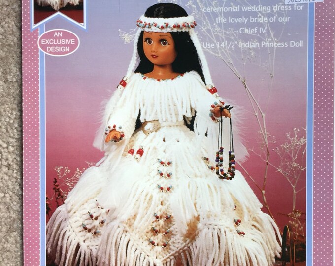 Indian Princess IV Crochet Dress Pattern, Indian Princess Dress With