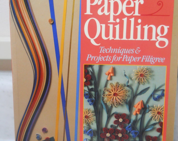 Paper Quilling Book Techniques and Projects for Paper Filigree Etsy