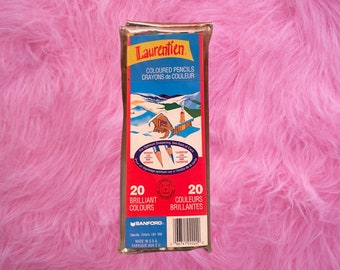 Vintage Laurentien Colored Pencils