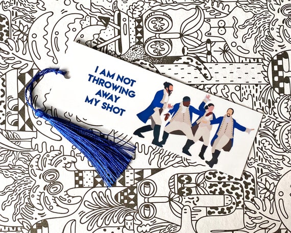 hamilton bookmark etsy ireland