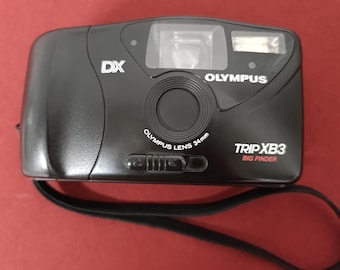 Olympus Trip XB3 35mm Film Camera, 1990s Point and Shoot, Working Condition