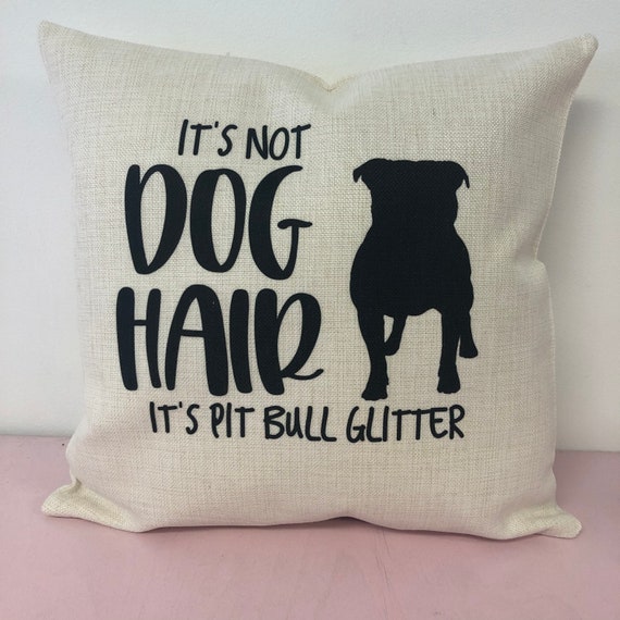 It's Not Dog Hair It's Pit Bull Glitter Throw Pillow Case Funny Pit Bull Decor 18X18 Inch Color Printing Pit Bull Linen Cushion Cover for Sofa Couch Bed Dog Lover Gifts Pit Bull Mom Gifts It's Not Dog Hair It's Pit Bull Glitter Throw Pillow Case Funny Pit Bull Decor 18X18 Inch Color Printing Pit Bull Linen Cushion Cover for Sofa Couch Bed Dog Lover Gifts Pit Bull Mom Gifts