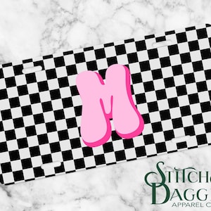 Personalized Car Tag License Plate, Checker Name Car Tag, Front Car Tag,  Custom License Plate, Personalized License Plate, Monogram Car Tag