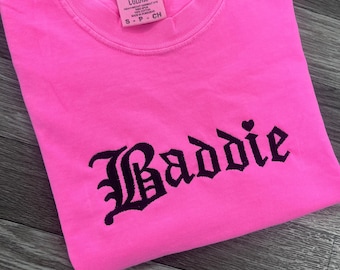 Baddie Tshirt, Alternative Goth Shirt