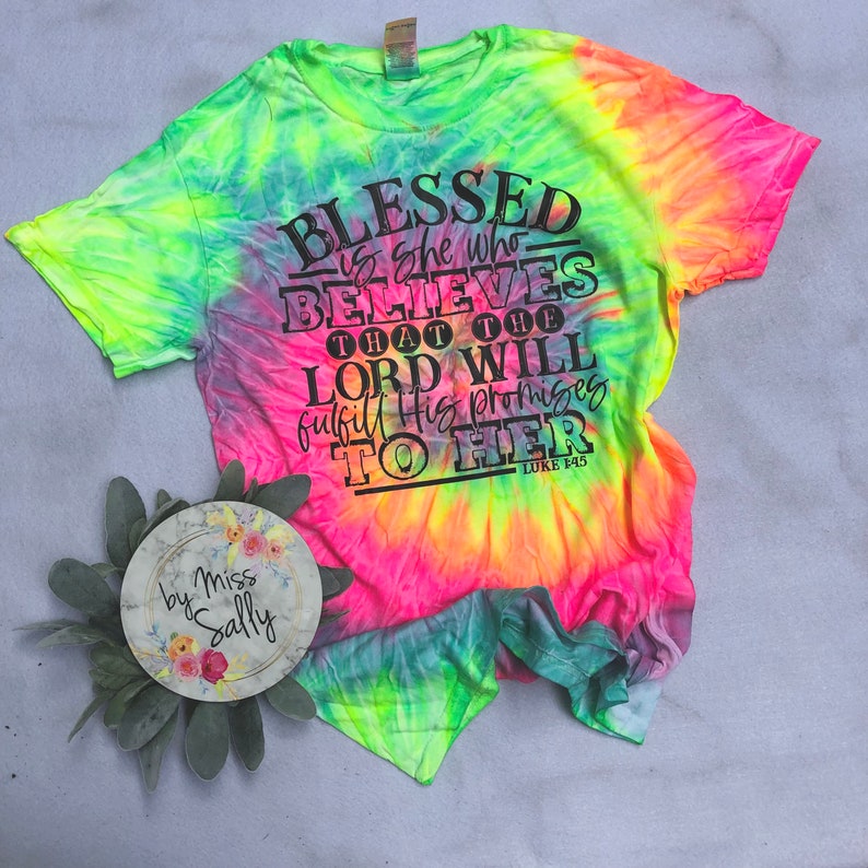 Blessed Rainbow Tie Dye Shirt Christian Shirt Bible Verse Etsy blessed-rainbow-tie-dye-shirt-christian-shirt-bible-verse-etsy
