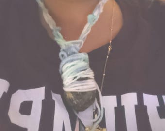 Crochet necklace