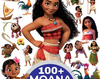 Pakiet 99+ Moana PNG, czcionka alfabetyczna Moana, obrazy Moana i alfabet od A do Z, przezroczyste PNG, natychmiastowe pobieranie cyfrowe
