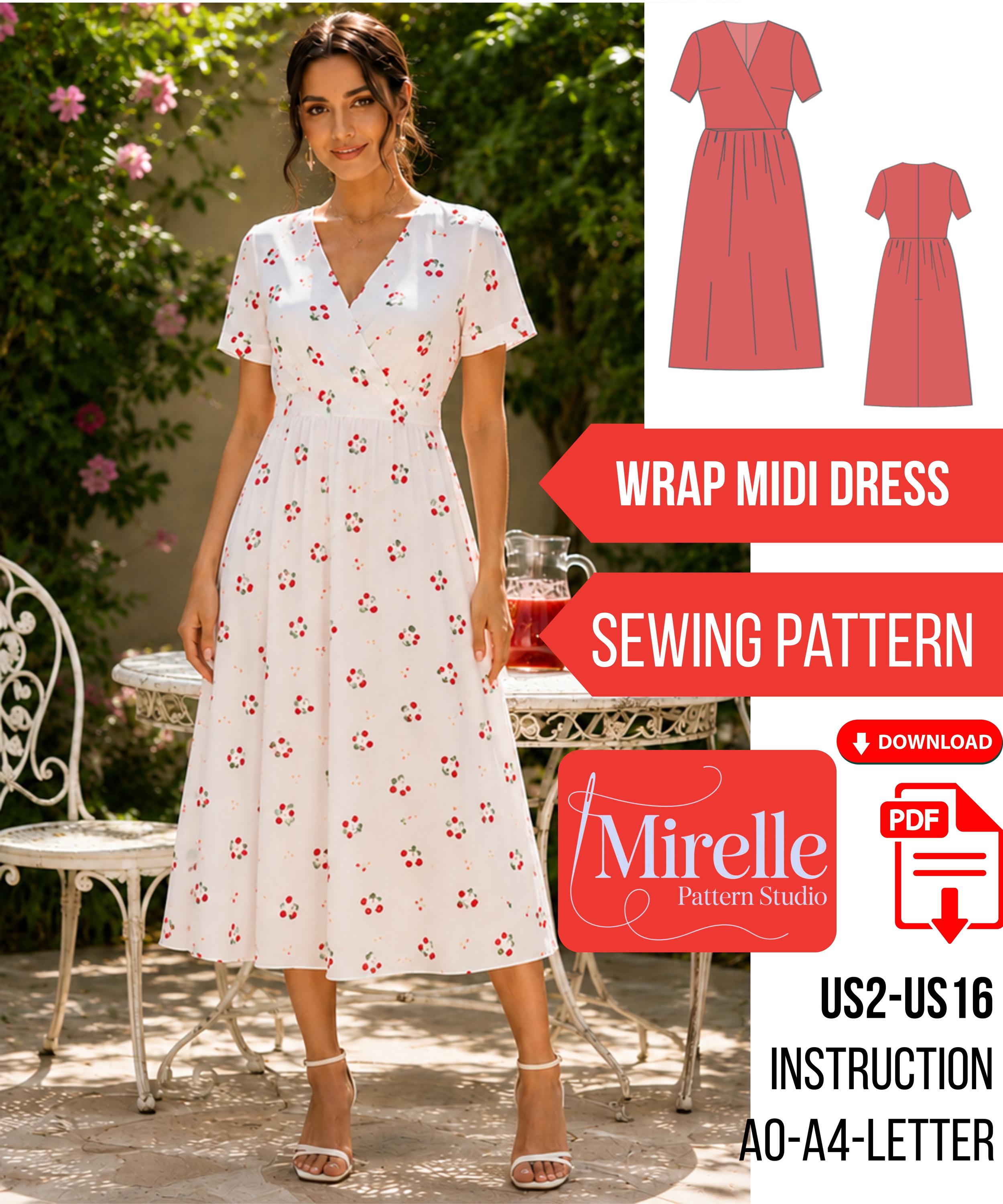 Cherry Dress Pattern - Etsy
