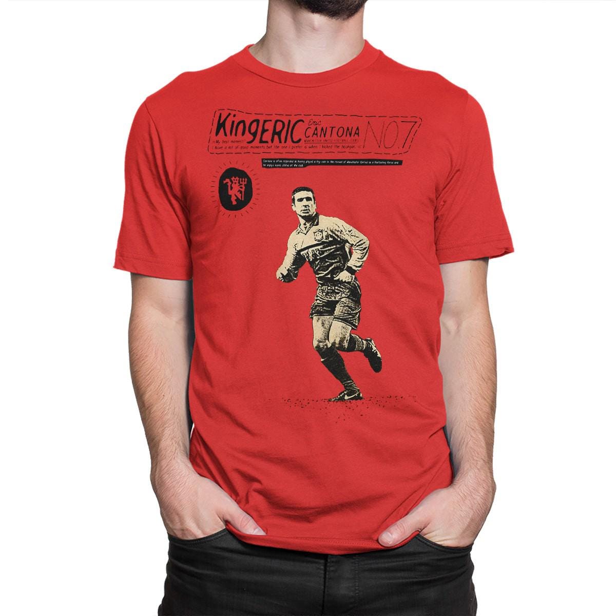 Cantona t shirt - Etsy 日本