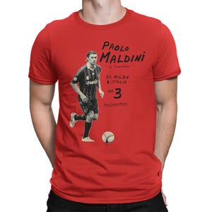 Paolo Maldini T Shirt - Etsy