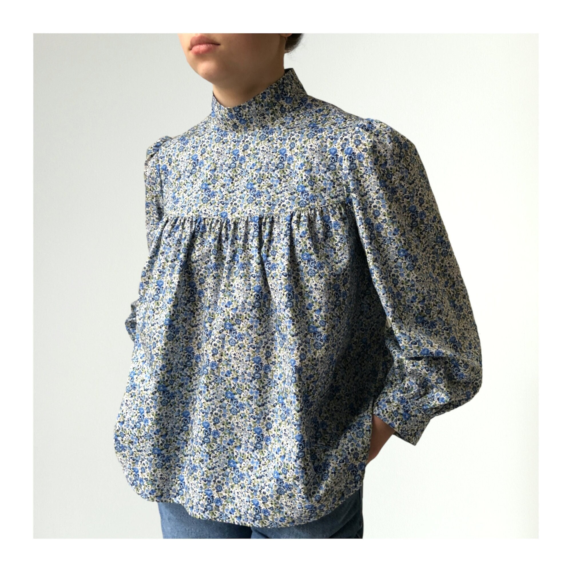 liberty print top