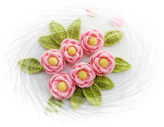 Crochet Curtain Tie Backs Floral Curtain Holders Etsy