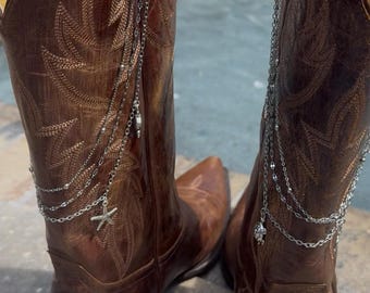 Kustcowgirllaarzen met glitters