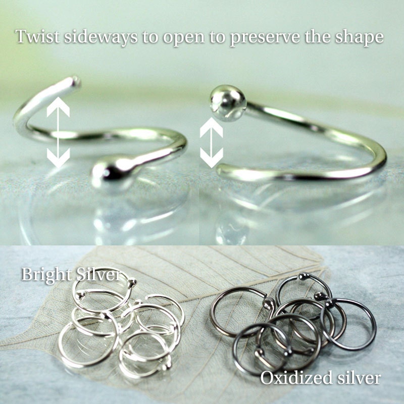 Orecchini A Cerchio Sleeper In Argento Sterling 925 - Tondini Da 2mm, Diametro 60mm, Peso 5,5g - 4