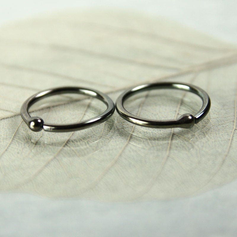 Orecchini A Cerchio Sleeper In Argento Sterling 925 - Tondini Da 2mm, Diametro 60mm, Peso 5,5g - 2