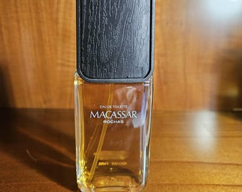 Extremely Rare Perfume Macassar Rochas 1980 - Eau De Toilette Men