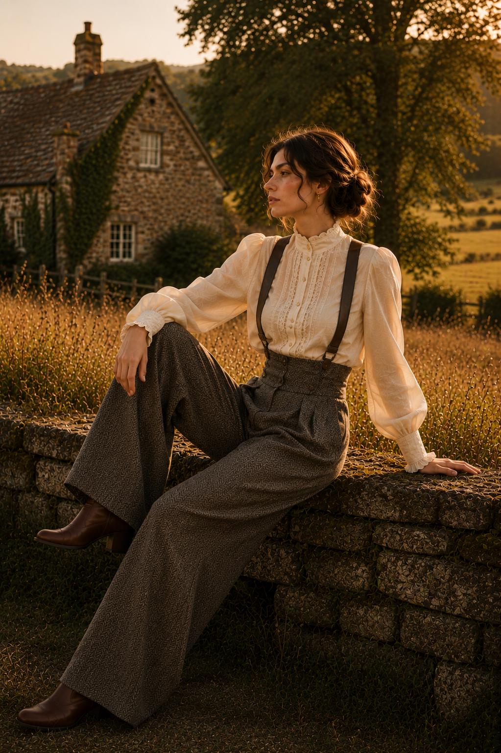 1940's アンティークリネンパンツ 1940s Linen Pants - Etsy