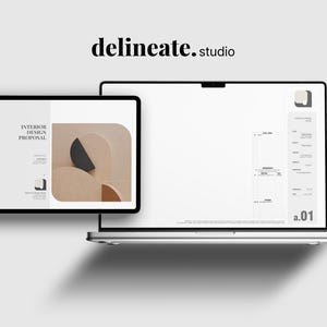 Classic Minimalist - Design Proposal Template for SketchUp LayOut