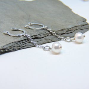 Pearl Nipple Clamps: Non-Pierced Adjustable Body Jewelry