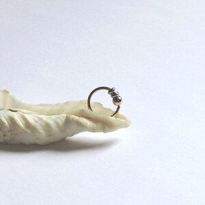 Rose Gold Belly Button Ring - Belly Button Jewelry - 14 Gauge - Gold Belly Ring - 5/16&quot; 3/8&quot; - Captive Bead Ring - Rose Gold Belly Rings
