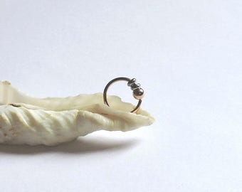 Roségouden navelringsieraden 14G 5/16" 3/8" - Captive Bead-ringen
