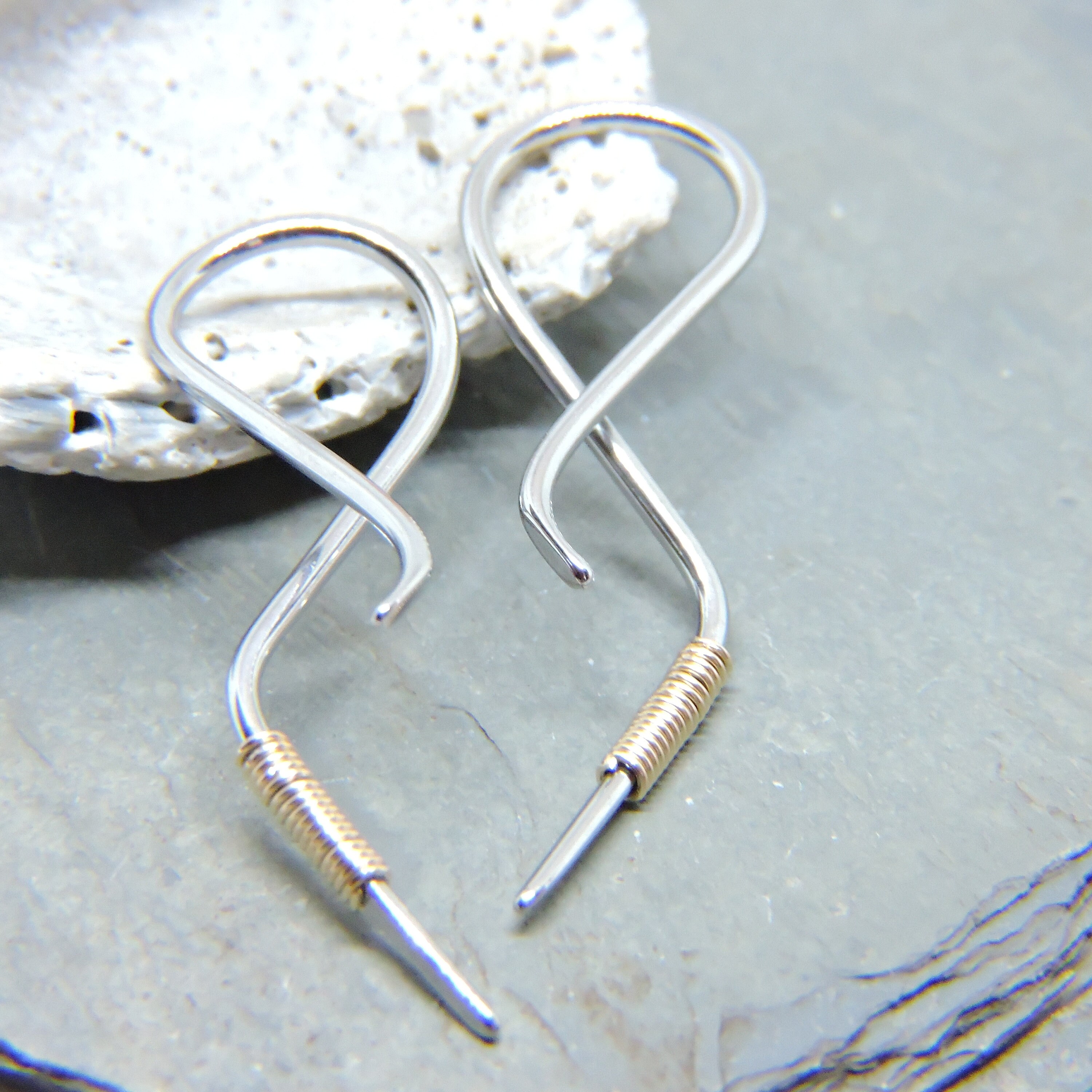 Twisted Tapers SET of 2 - 16G  14G  12G  10G Wire Wrap Ear Tapers Wra…