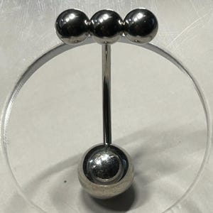 Piercing Príncipe Alberto 8 mm 10 mm PA T-Bar Esclavo 14G 12G 10G 8G Prepucio Apadravya imagen 2