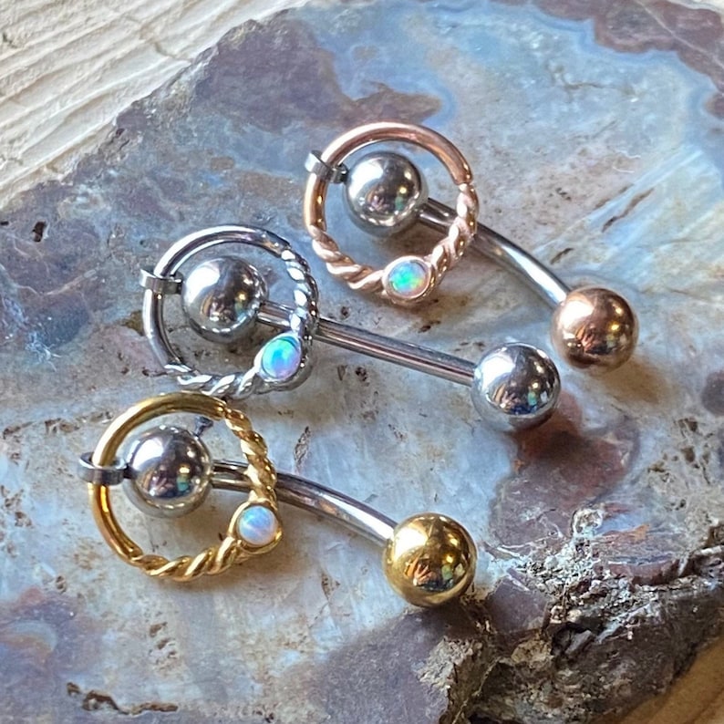 Vertical Hood Piercing Barbell 14G 12G 10G VCH Straight or Etsy