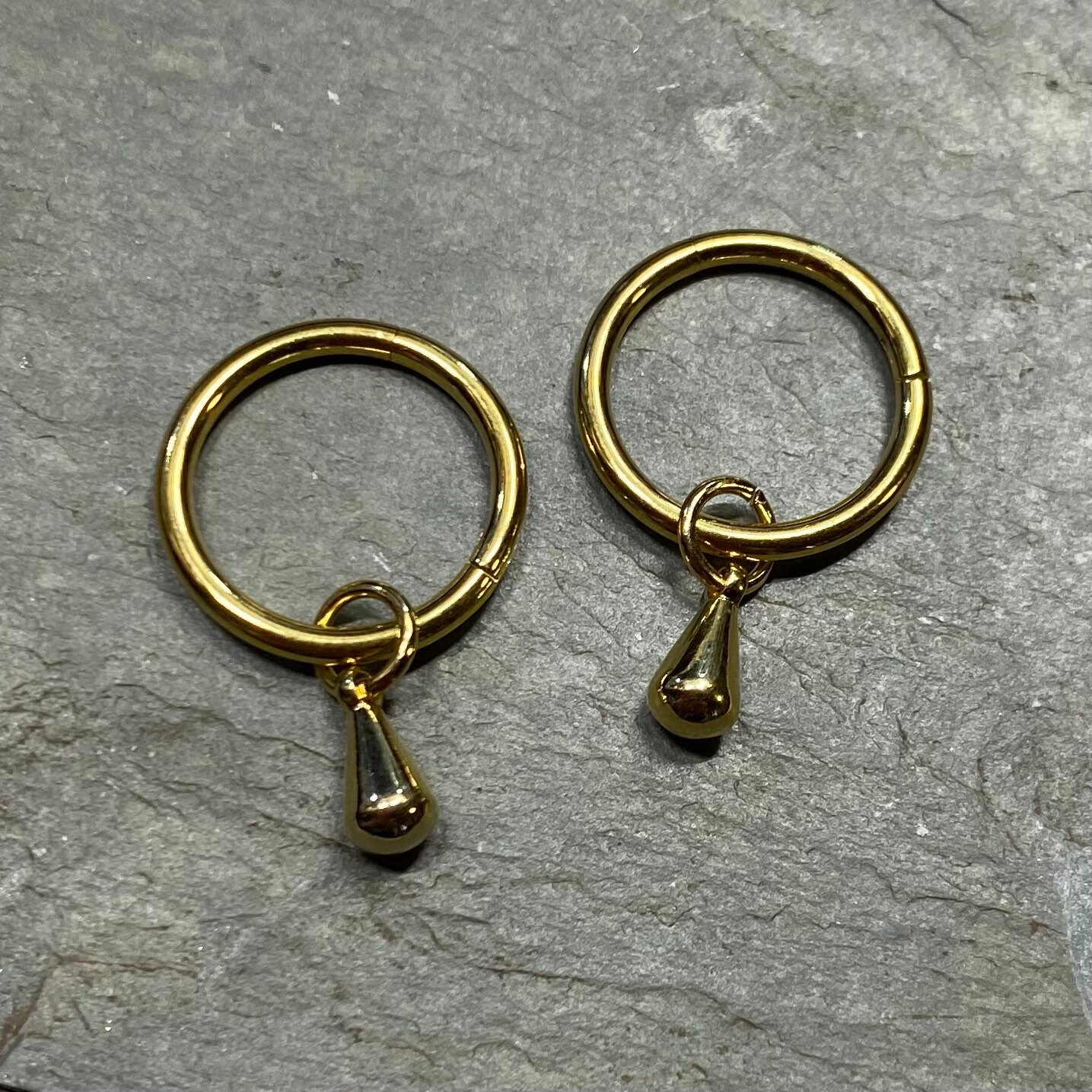 GOLD Buffalo Bill Nipple Clickers 16G 14G 12G 10G 1/2