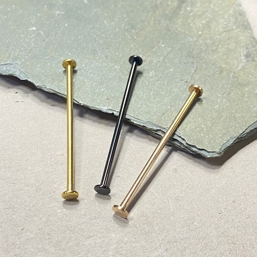 Industrial Barbell Piercing INTERNALLY THREADED Flat End 14G Etsy