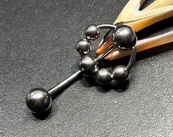 Barbell Da 4 Mm Di Calibro (6 G) / Gioielli Per Il Corpo In Acciaio Inossidabile 316L Con Filettatura Interna - Italia - Foto 9