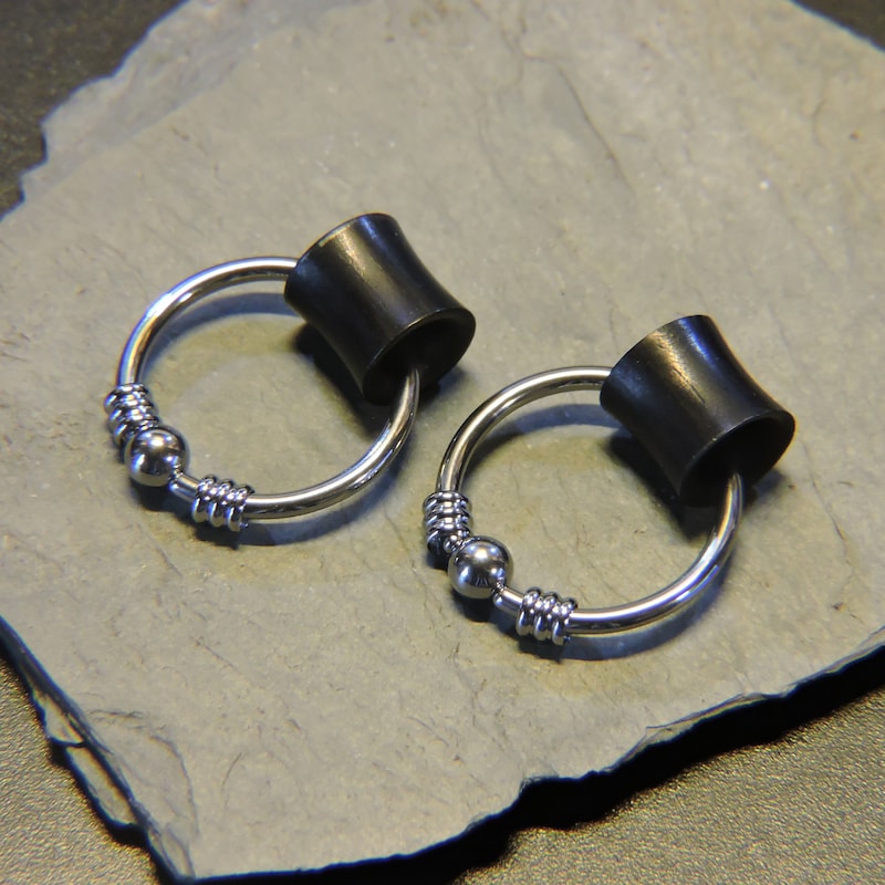 Hoop Plugs - Etsy