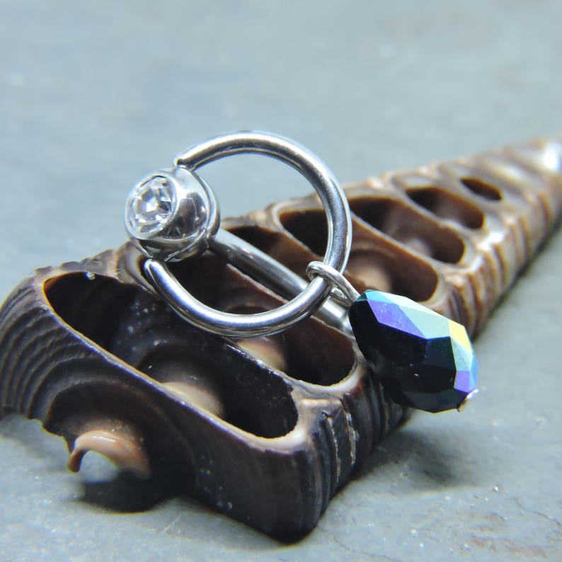 Vertical Hood Piercing Barbell VCH 14G 12G 10G 8G Straight Etsy