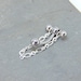 Vertical Hood Piercing Barbell 14G 12G 10G VCH Straight or Curved Bar - Figaro Chain Clit Jewelry - T Bar Style Slave Clit Ring