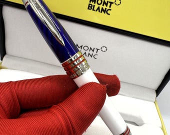 Vintage Montblanc Characters JFK Ballpoint Pen – Pre-Owned Luxury Writing Instrument