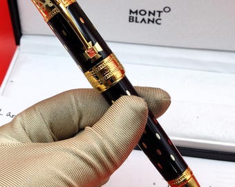 Vintage Montblanc Queen Elizabeth Ballpoint Pen with Box – Pre-Owned Luxury Writing Instrument