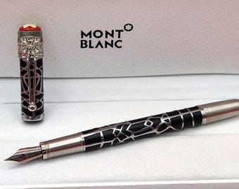 Montblanc Heritage Spider Edition Fountain Pen – Pre-Owned Luxury Writing Instrument