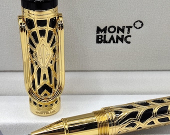 Vintage Montblanc Gatsby Edition Rollerball Pen – używany przedmiot kolekcjonerski