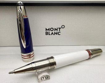 Vintage Montblanc Characters JFK Rollerball Pen – Pre-Owned Luxury Writing Instrument