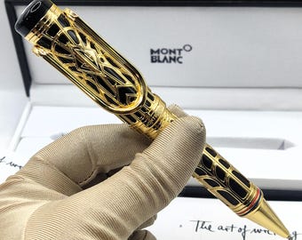 Vintage Montblanc Gatsby Edition Długopis Kulkowy – Używany Przedmiot Kolekcjonerski