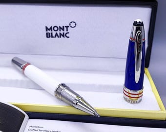 Vintage Montblanc Characters JFK Rollerball Pen – Pre-Owned Luxury Writing Instrument