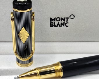 Vintage Montblanc Gatsby Edition Rollerball Pen – używany przedmiot kolekcjonerski