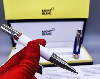 Vintage Montblanc Characters JFK Rollerball Pen – Pre-Owned Luxury Writing Instrument