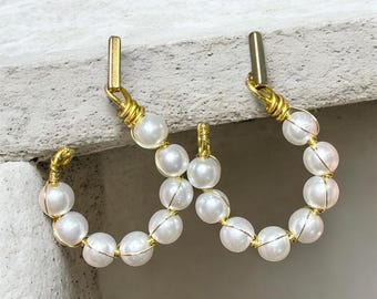 Argolas de pérola