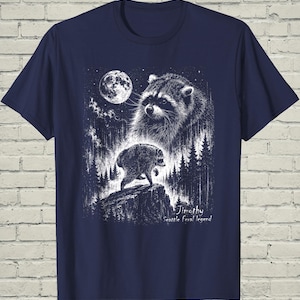 Jimothy Raccoon Tee, Unhinged Meme Shirt, Gag Gift For Brother, Funny Seattle Animal, Ironic Trash Panda